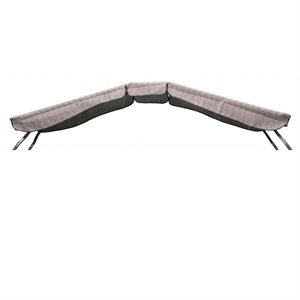 STRUCTURE DE TOIT AVEC TISSU GRIS POUR BALANCOIRE 382