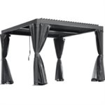 RIDEAU POUR PERGOLA 10 X 13